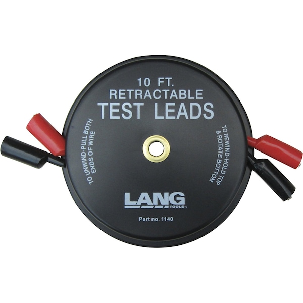 Kastar Hand Tools/A&E Hand Tools/Lang DUAL RETRACTABLE 10' LEAD SET KH1140 - main